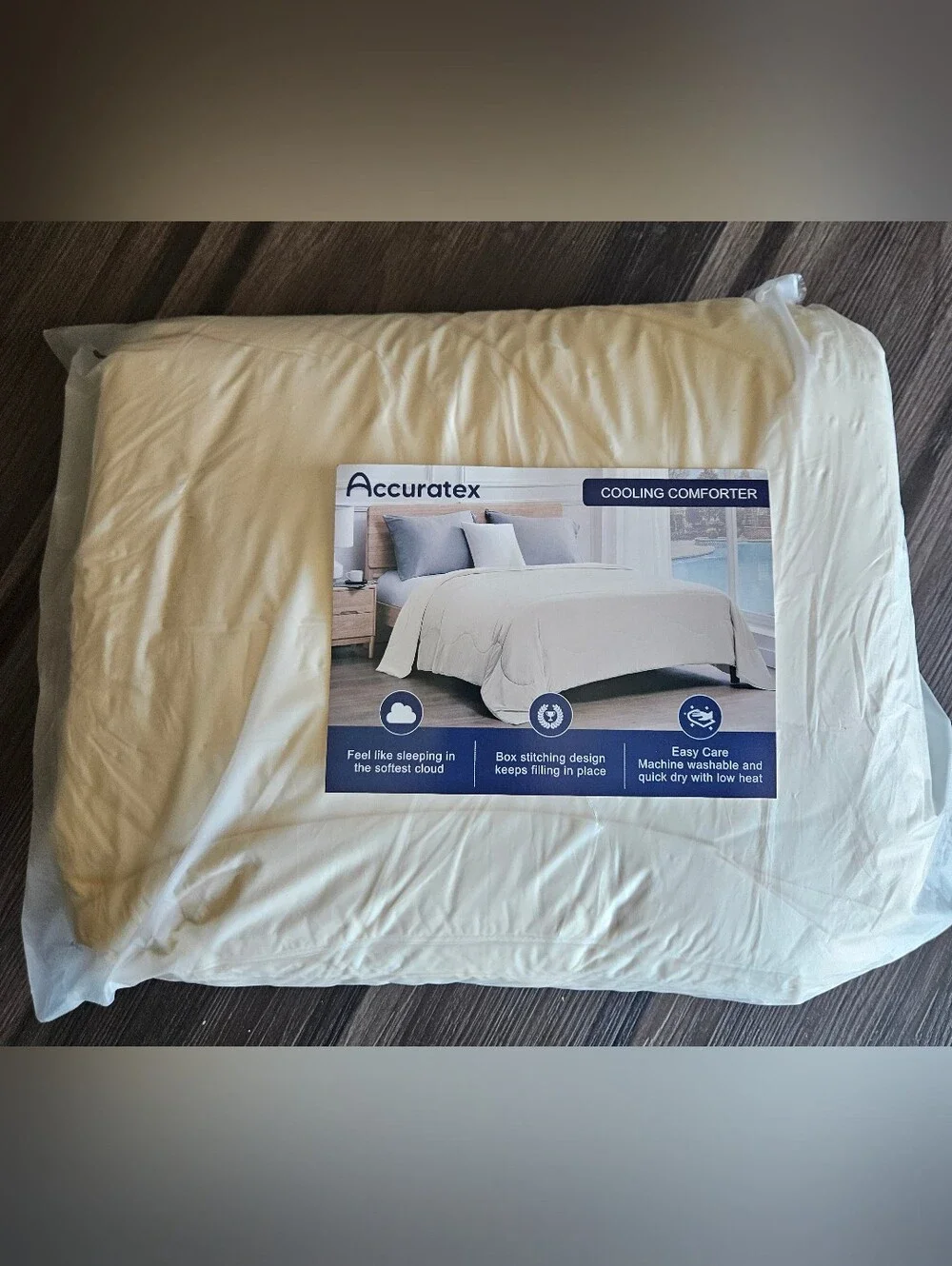 ACCURATEX Cooling Comforter - Cream